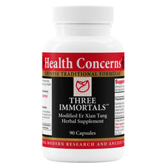 Health Concerns Three Immortals - Menopause Relief - Kidney & Heart Health Supplement - 90 Capsules