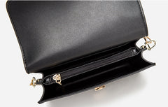 Starry Sequin Shoulder Bag with Accordion Chain Strap