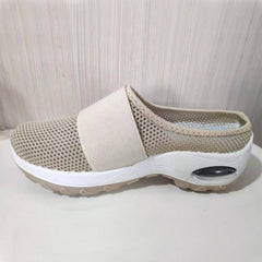 Breathable Mesh Half Support Women's Casual Shoes