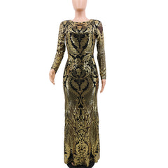 Fashionable Sequin Dress for Parties and Events