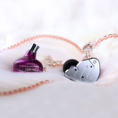 KZ ZSN Wired Earphones with Deep Bass for Mobile