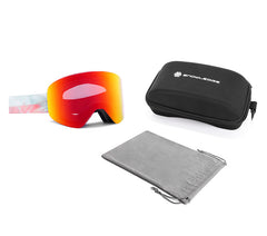 Snowledge Double-Layer Magnetic Ski Goggles for All