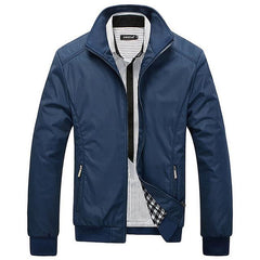 Men's Spring Autumn Stand Collar Jacket