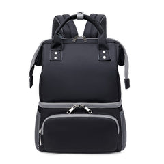 Fashionable Double Layer Multi-functional Handbag