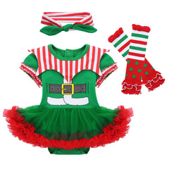 Christmas Dress Socks Set for Babies