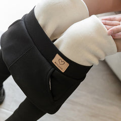 Plus Size Solid Grey Stretch Pocket Leggings