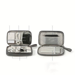 Portable Travel Data Cable Storage Bag for Electronics