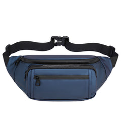 Men's Smooth Nylon Waist and Chest Bag for Phones