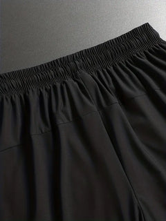 Men's Casual Solid Color Loose Straight-leg Sport Pants