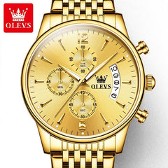 OLEVS Men's Multifunctional Quartz Sport Watch