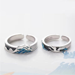 Japanese Style Niche Design Ring - Original Prosperity
