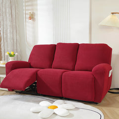 High Elastic Plush Sofa Cover for Recliner Chair