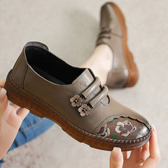 Fashion Leather Flats for Women
