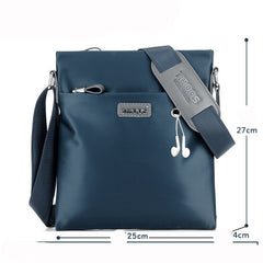 Men's Oxford Cloth Shoulder Bag - Business Casual Backpack