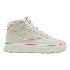 Reebok Womens Club C Geo Mid Sneaker Vintage Chalk/Chalk/Stucco 6