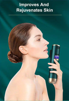 IPL Hair Removal Device with Ice Cooling Function