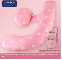 Pregnancy Pillow with U-Shape Support for Side Sleeping