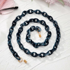 Bond Glasses & Mask Chain