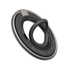 Zinc Alloy Magnetic Phone Ring Stand with Silicone Grip