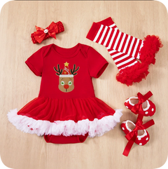 Infant Short Sleeve One Piece Dress