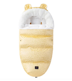 Baby Sleeping Bag with Fur Collar