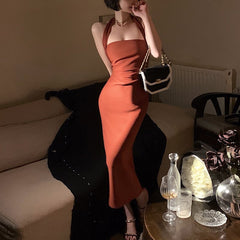 High-End Women's Spring French Design Hip Skirt