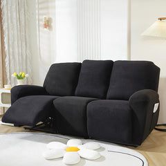 High Elastic Plush Sofa Cover for Recliner Chair