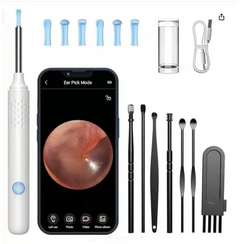 EarCam Clean - Visual Ear Cleaning Tool Set