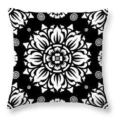 Nordic Style Black and White Velvet Pillow Covers