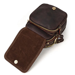 Men's Genuine Leather Vintage Crossbody Bag
