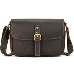 Men's Genuine Leather Vintage Crossbody Bag