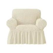 Universal Sofa Cover with Skirt, Durable & Washable