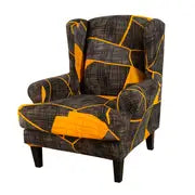 Classic Grip Polyester Armchair Cover with Elastic Band