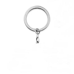Custom Pet Photo Keychain with Stainless Steel Pendant