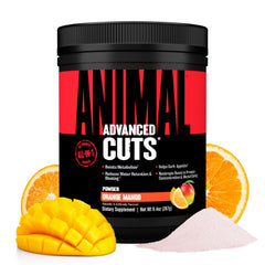 Animal Cuts Thermogenic Fat Burner Powder - Weight Loss for Women and Men for Metabolism Energy Focus and Nootropic Brain Support with Ketones Appetite Suppressant - Orange Mango Flavor