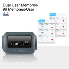 All-in-One Portable Blood Pressure Monitor with Backlight
