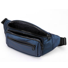 Men's Smooth Nylon Waist and Chest Bag for Phones