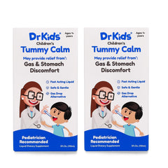 Tummy Calm DrKids Children’s Children’s Gas & Stomach Discomfort Great Tasting Oral Solution May Relieve Gas & Stomach Discomfort* Fast-Acting Gas Drop Alternative. 5Fl Oz. 2 Pack