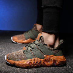 Running and Casual Shoes with Mesh Knit Design