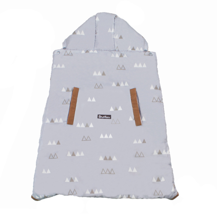 Baby Carrier Cape and Thick Warm Blanket Set
