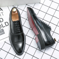 Men's Red Sole Oxfords - Fashionable Casual & Retro