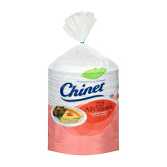 Chinet Paper Lunch Plates 8 3/4" 225 Count
