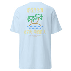 Embroidered Beach and Chill Classic Tee