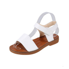 Low-Heel Square Toe Velcro Beach Shoes