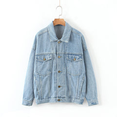 2020 Summer Loose Fit Denim Jacket for Women
