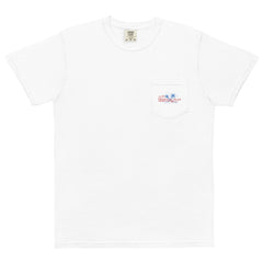 Tropical 4th of July Pocket T-shirt