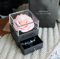 Eternal Flower Jewelry Box Gift Set