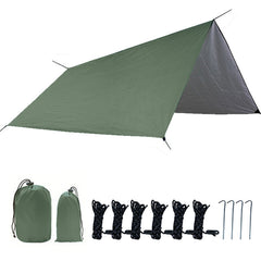 Outdoor Square Silver Coated Camping Tent (Oxford Cloth)