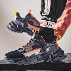 Men's Casual Outdoor Running Shoes - Trendy Dad Sneakers