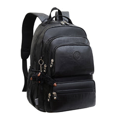 Waterproof Dual-Shoulder Backpack with Monkey Charm